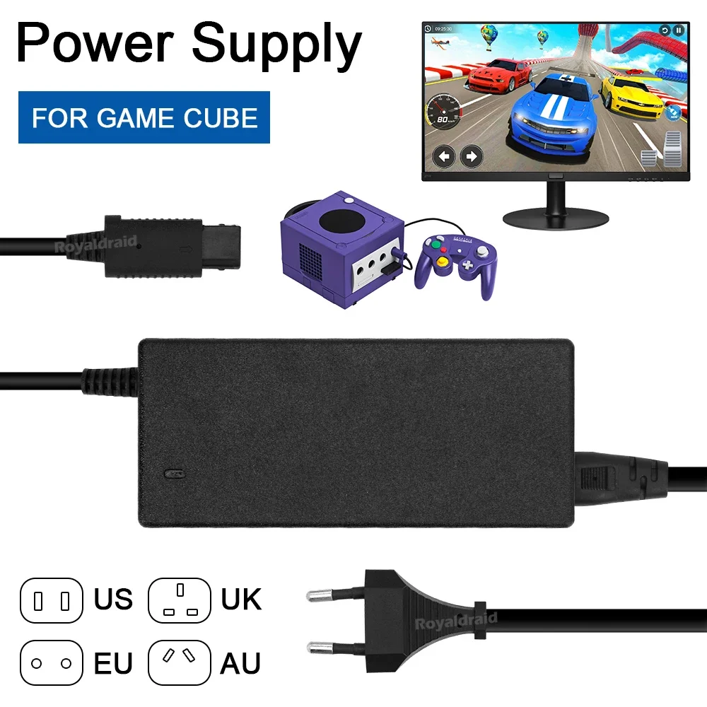 Gaming Console Uk - Adaptador de Energia AC EU/US/UK/AU para