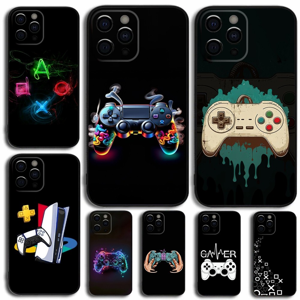 Gaming Console Cartoon - Console de jogos gamepad gamer play