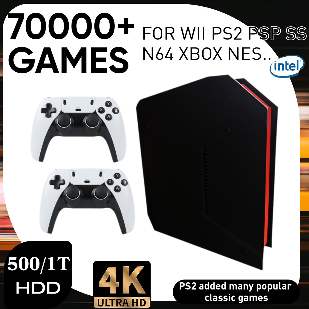 Gaming Console Cartoon - Console de Videogame Retro X4 com