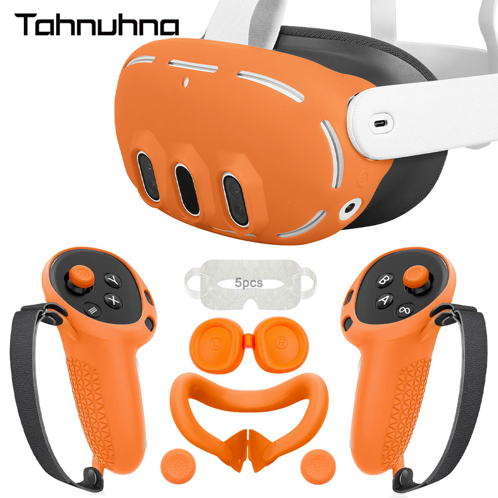 Vr Lens Protector - Conjunto de capa protetora de silicone
