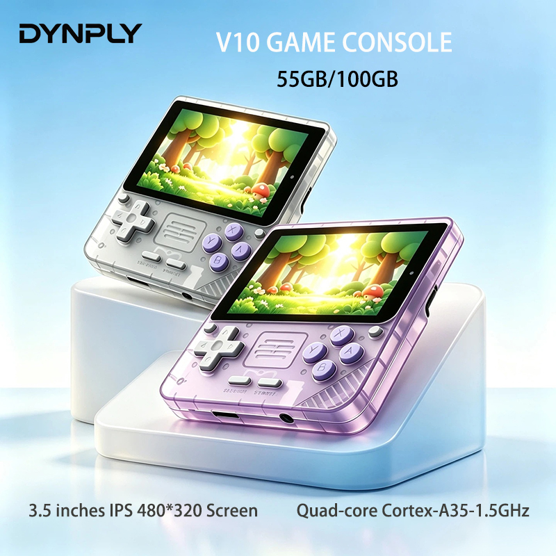 Gaming Console Cartoon - Console de Jogos Portátil Retro POWKIDDY