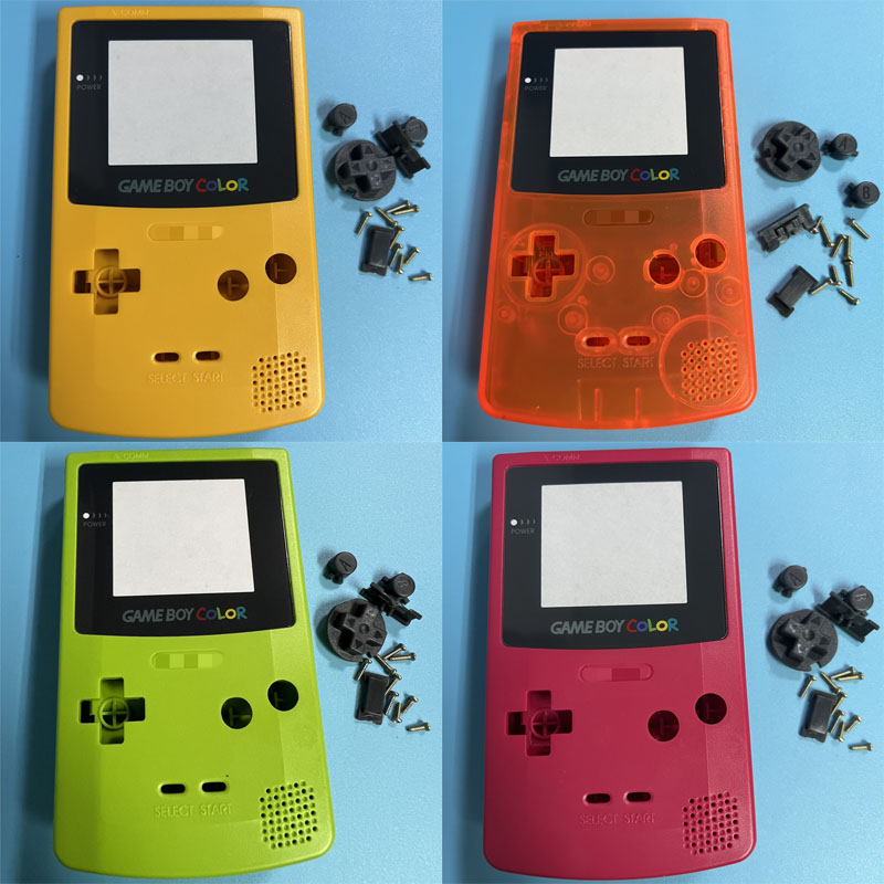 Gaming Console Cartoon - Carcaça de Substituição para Gameboy Color