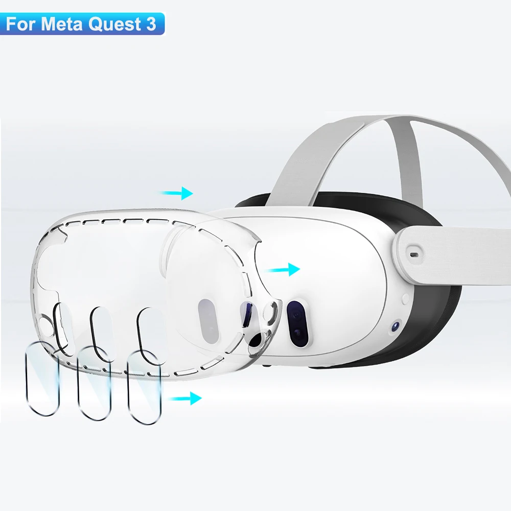 Vr Lens Protector - Capa transparente para meta quest 3,