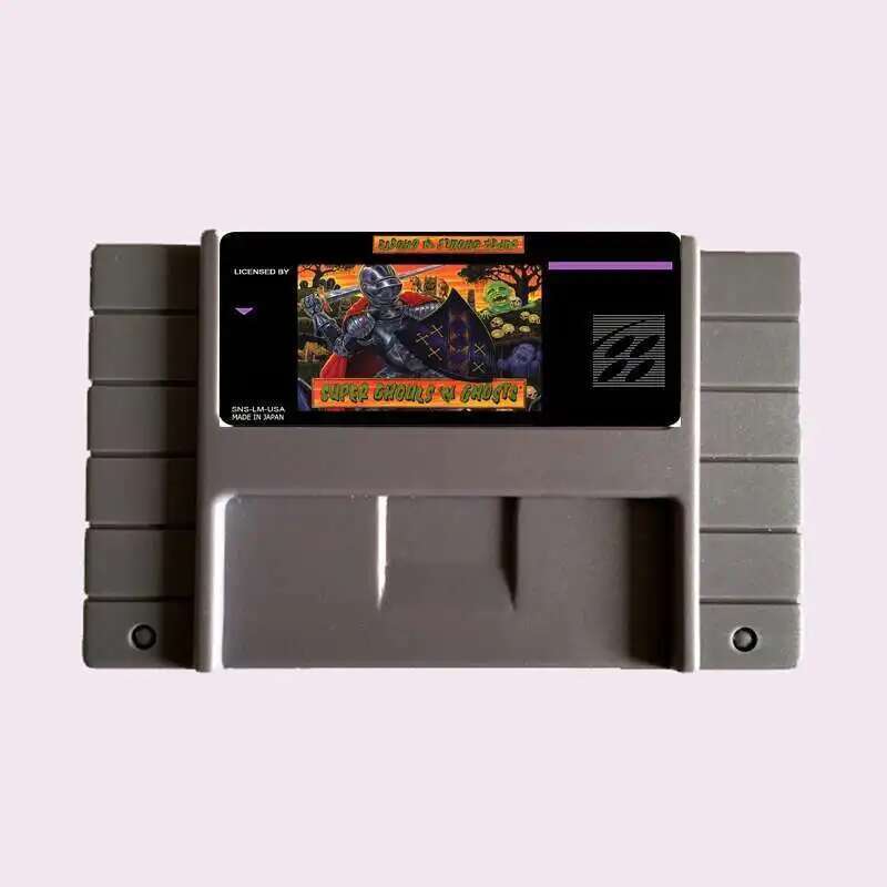 Super Ghouls NTSC Big Gray Gam - Gaming Console High Quality avaliação e preço