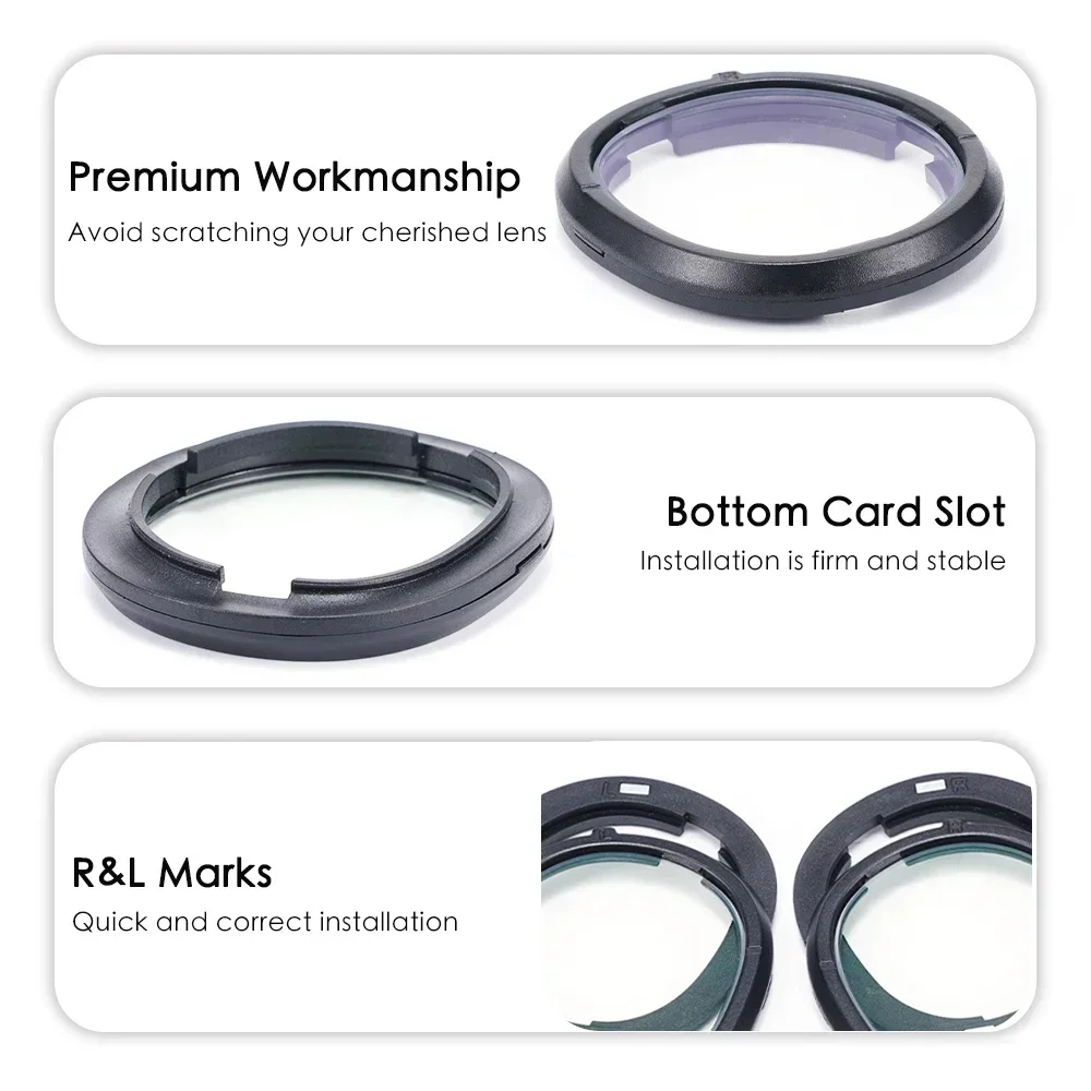 Para quest 3 lente miopia anti - Vr Lens Protector avaliação e preço
