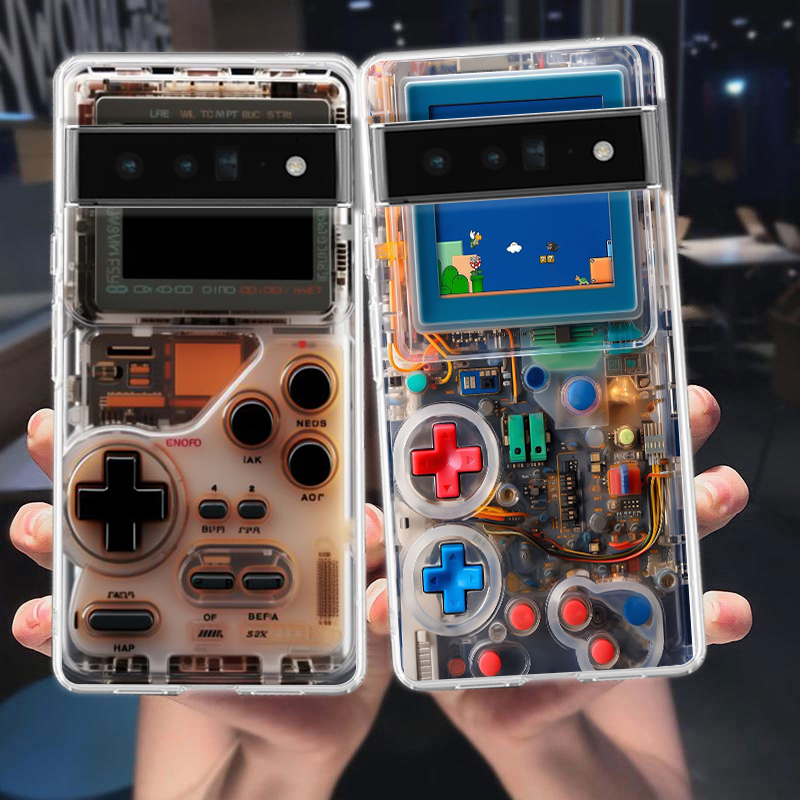 Capa de telefone para google p - Gaming Console Cartoon avaliação e preço