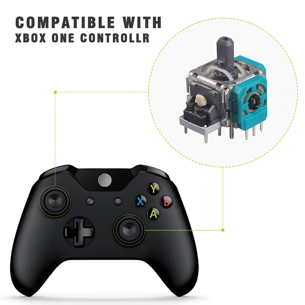 10 pçs substituição 3d analógi - Gaming Console Xbox avaliação e preço