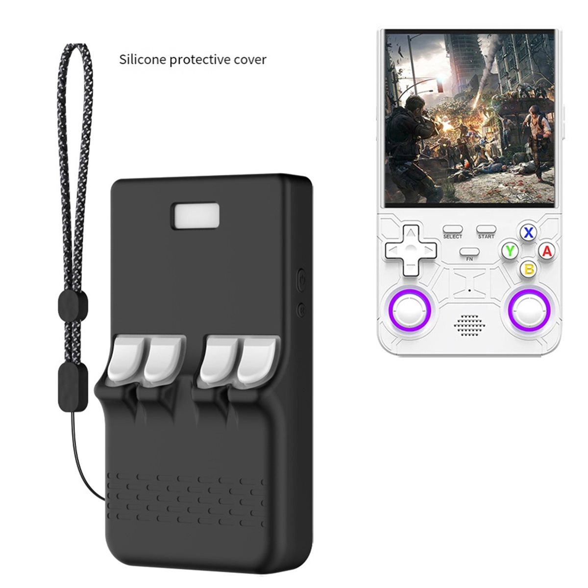 Capa Protetora de Silicone A86 - Gaming Console R36 Ultra avaliação e preço