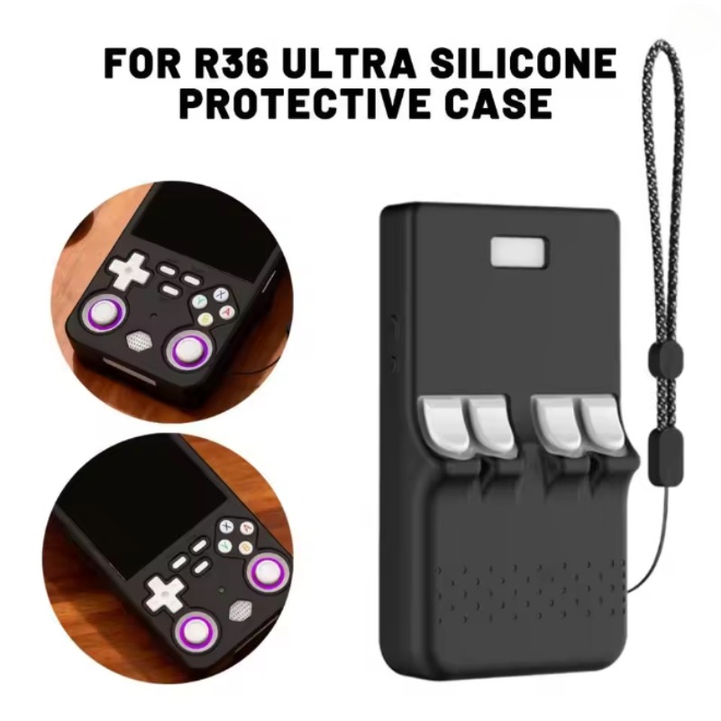 Capa Protetora de Silicone par - Gaming Console R36 Ultra avaliação e preço