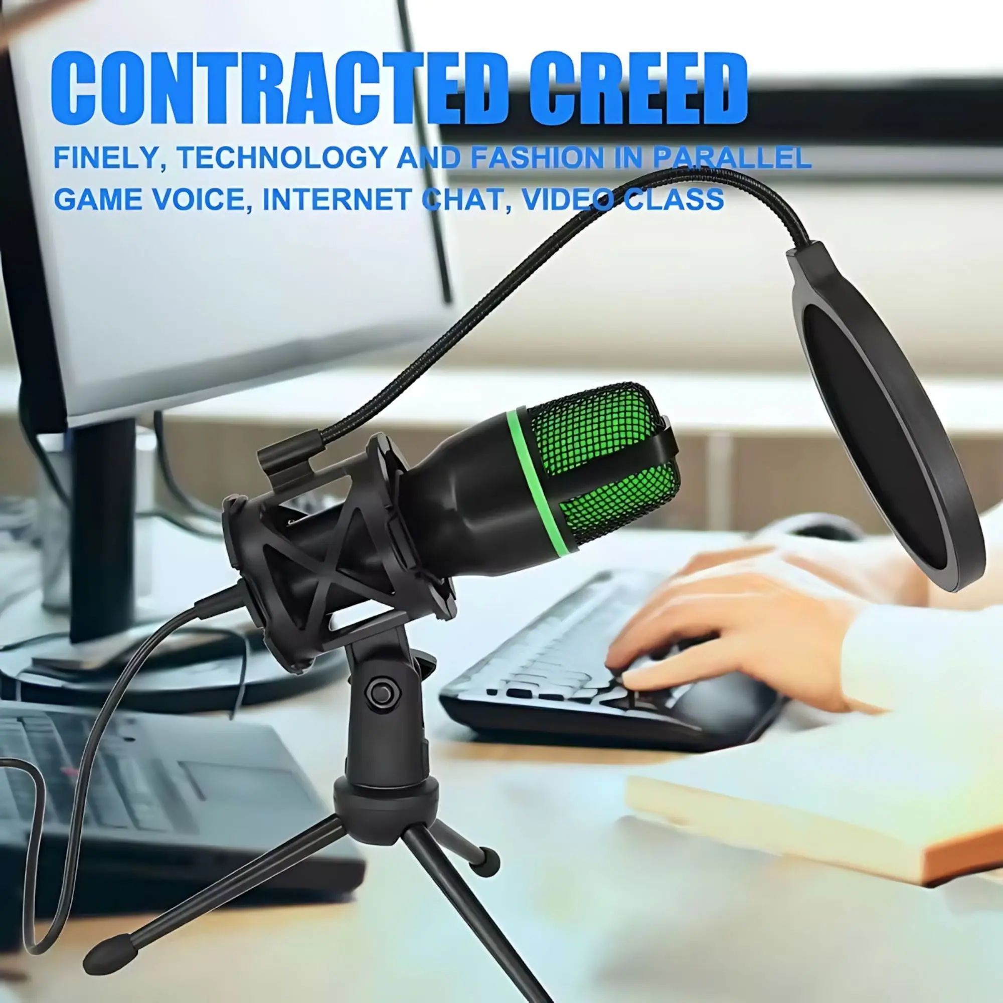 Kit de Microfone Condensador C - Gaming Console High Quality avaliação e preço