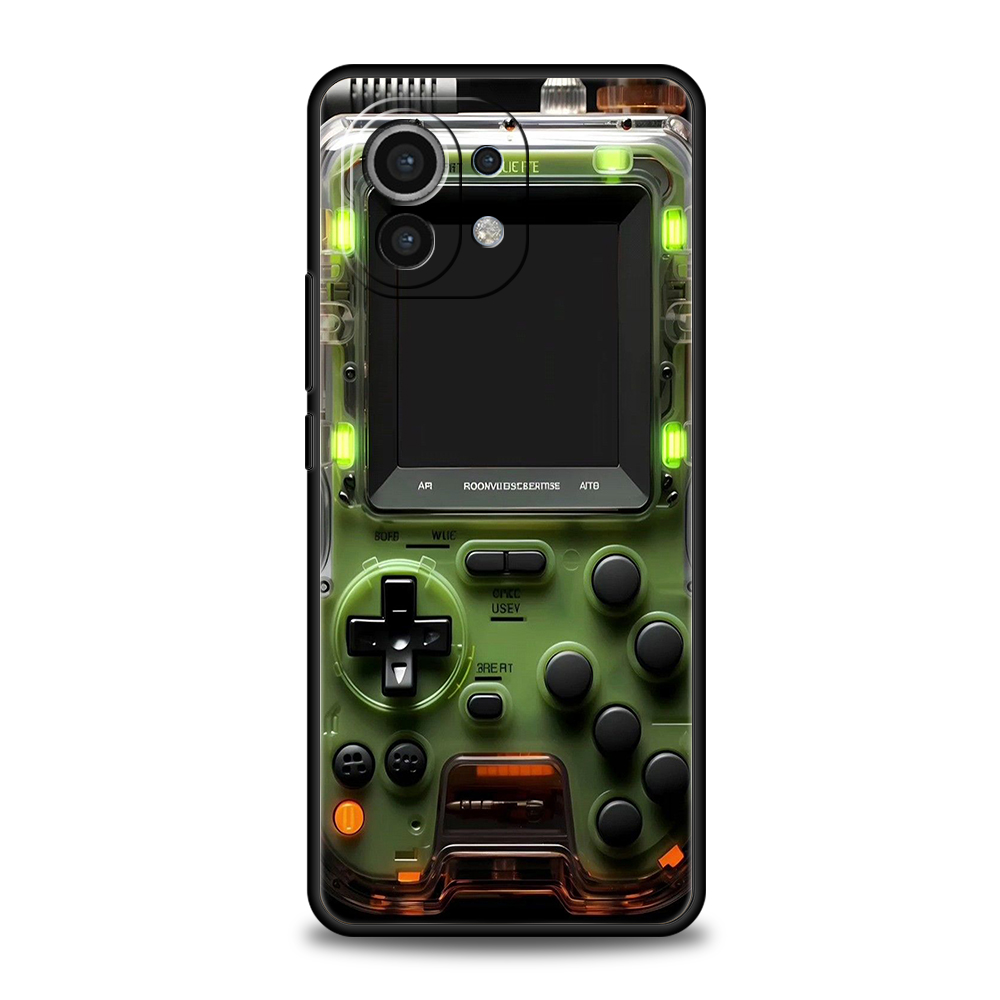 Capa de telefone pintada para  - Gaming Console Cartoon avaliação e preço