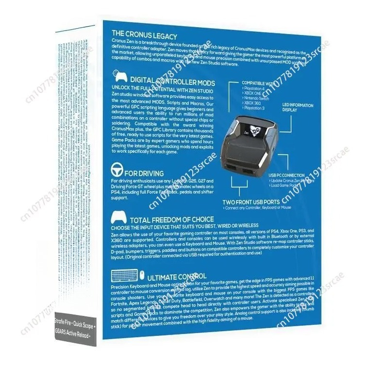 Adaptador Conversor de Jogos p - Console Gaming Without Limits Zen avaliação e preço
