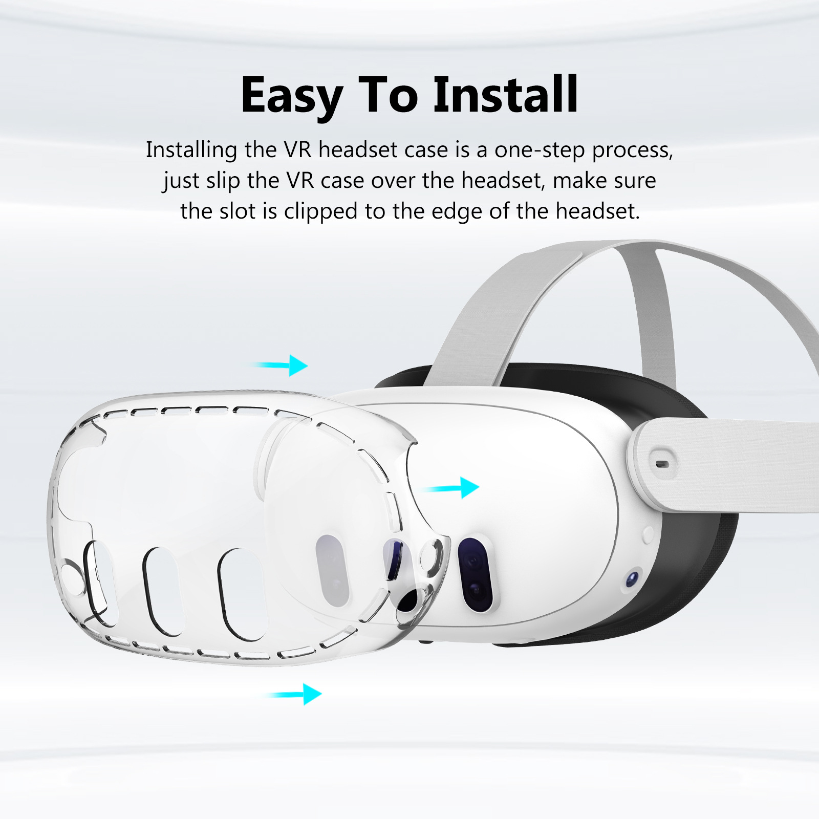 Máscara de capacete transparen - Vr Lens Protector avaliação e preço
